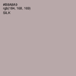 #B8A8A9 - Silk Color Image