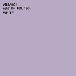 #B8A9C4 - London Hue Color Image