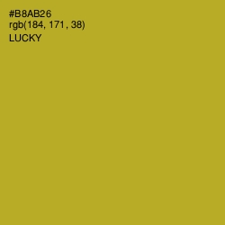 #B8AB26 - Lucky Color Image