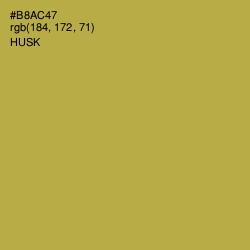 #B8AC47 - Husk Color Image