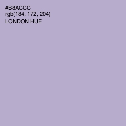 #B8ACCC - London Hue Color Image