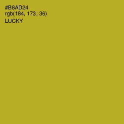 #B8AD24 - Lucky Color Image