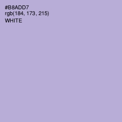 #B8ADD7 - Lavender Gray Color Image