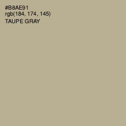 #B8AE91 - Taupe Gray Color Image