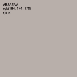 #B8AEAA - Silk Color Image