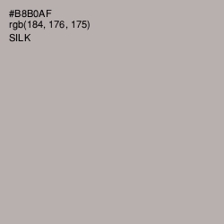 #B8B0AF - Silk Color Image