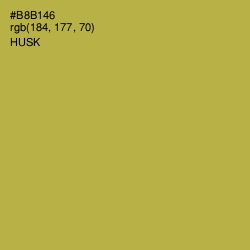 #B8B146 - Husk Color Image