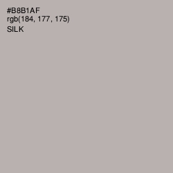 #B8B1AF - Silk Color Image