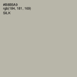 #B8B5A9 - Silk Color Image