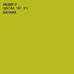 #B8BB1F - Sahara Color Image