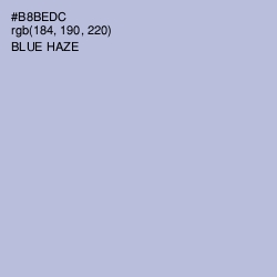 #B8BEDC - Blue Haze Color Image