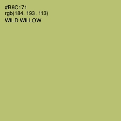 #B8C171 - Wild Willow Color Image