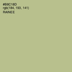 #B8C18D - Rainee Color Image