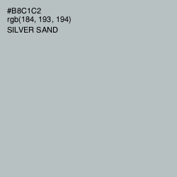 #B8C1C2 - Silver Sand Color Image