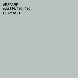 #B8C3BE - Clay Ash Color Image