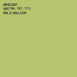 #B8C56F - Wild Willow Color Image