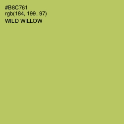 #B8C761 - Wild Willow Color Image