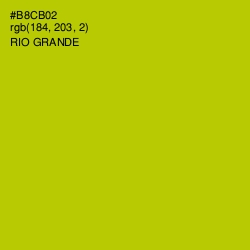 #B8CB02 - Rio Grande Color Image