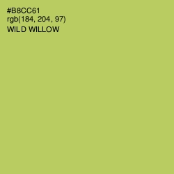 #B8CC61 - Wild Willow Color Image