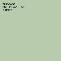#B8CCAD - Rainee Color Image