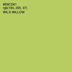 #B8CD61 - Wild Willow Color Image