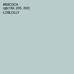 #B8CDCA - Loblolly Color Image