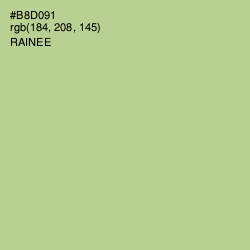#B8D091 - Rainee Color Image