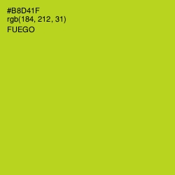 #B8D41F - Fuego Color Image