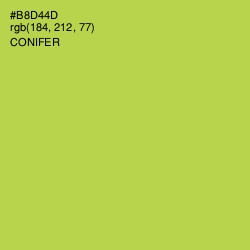 #B8D44D - Conifer Color Image