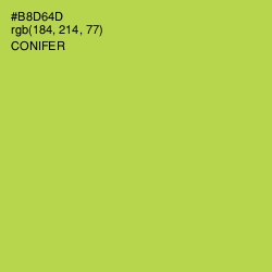 #B8D64D - Conifer Color Image