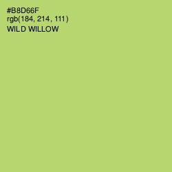 #B8D66F - Wild Willow Color Image