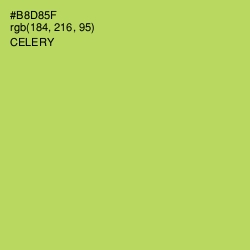 #B8D85F - Celery Color Image