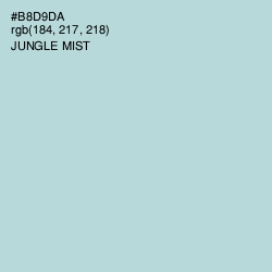 #B8D9DA - Jungle Mist Color Image