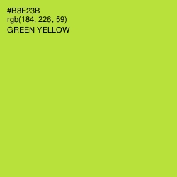 #B8E23B - Green Yellow Color Image