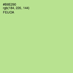#B8E290 - Feijoa Color Image