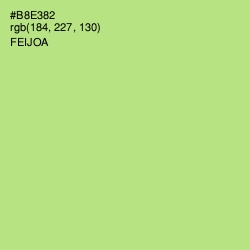 #B8E382 - Feijoa Color Image