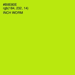 #B8E80E - Inch Worm Color Image