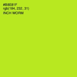 #B8E81F - Inch Worm Color Image