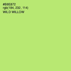#B8E872 - Wild Willow Color Image