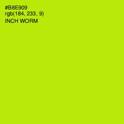 #B8E909 - Inch Worm Color Image