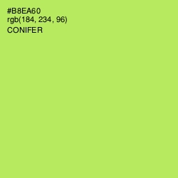 #B8EA60 - Conifer Color Image