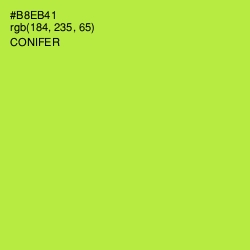 #B8EB41 - Conifer Color Image