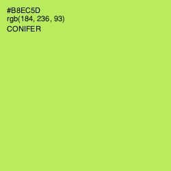 #B8EC5D - Conifer Color Image