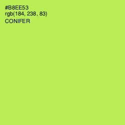 #B8EE53 - Conifer Color Image
