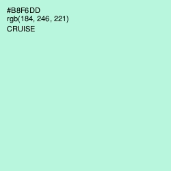 #B8F6DD - Cruise Color Image