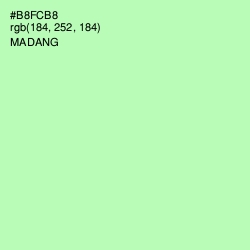 #B8FCB8 - Madang Color Image
