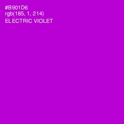 #B901D6 - Electric Violet Color Image