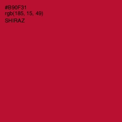 #B90F31 - Shiraz Color Image