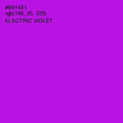 #B914E1 - Electric Violet Color Image