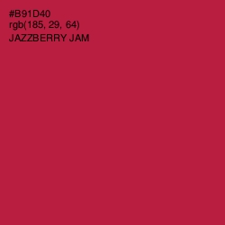 #B91D40 - Jazzberry Jam Color Image